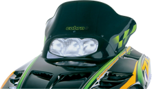 Load image into Gallery viewer, Powermadd Windshield - 13.5" - Black fits Arctic Cat - Main Product View