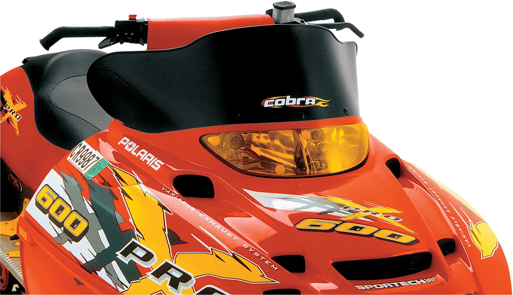 Powermadd Windshield - 8.5" - Black 11511 fits Polaris - Main Product View
