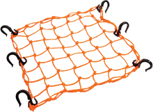 Load image into Gallery viewer, Powertye Adjustable Cargo Net - Orange 50159 - Main Product View