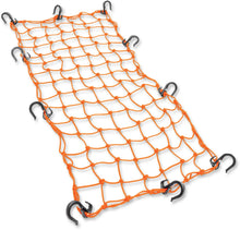 Load image into Gallery viewer, Powertye Adjustable Cargo Net - Orange 50309 - Main Product View
