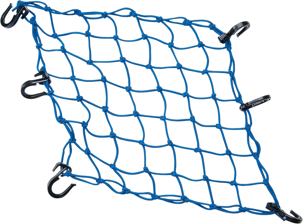 Powertye Adjustable Cargo Net - Orange 50309 - Side View