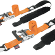 Load image into Gallery viewer, Powertye Big Daddy Tie-Down - 2" - 2 Snap-hook Ends - Sewn-in Soft-Tye - Orange 32529-S - Main Product View