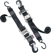 Load image into Gallery viewer, Powertye Big Daddy Tie-Down - 2" - Snap-hook/S-hook End Combination - Black 32572 - Main Product View