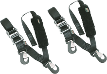 Load image into Gallery viewer, Powertye Big Daddy Tie-Down - 2" - Snap-hook/S-hook End Combination - Black 32572 - Side View