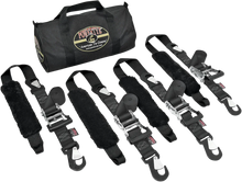Load image into Gallery viewer, Powertye Big Daddy Trailer Kit - 2&quot; x 6-1/2&#39; - Black TRAILERKIT-102 - Main Product View