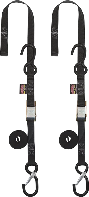Powertye Cam Buckle - Sewn-In Soft-Tye - 1" x 5-1/2' - Black 23622-SR - Main Product View
