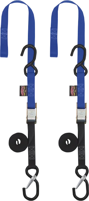 Powertye Cam Buckle - Sewn-In Soft-Tye - 1" x 5-1/2' - Blue 23623-SR - Main Product View