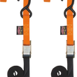 Load image into Gallery viewer, Powertye Cam Buckle - Sewn-In Soft-Tye - 1" x 5-1/2' - Orange 23629-SR - Main Product View