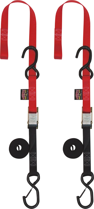 Powertye Cam Buckle - Sewn-In Soft-Tye - 1" x 5-1/2' - Red 23621-SR - Main Product View
