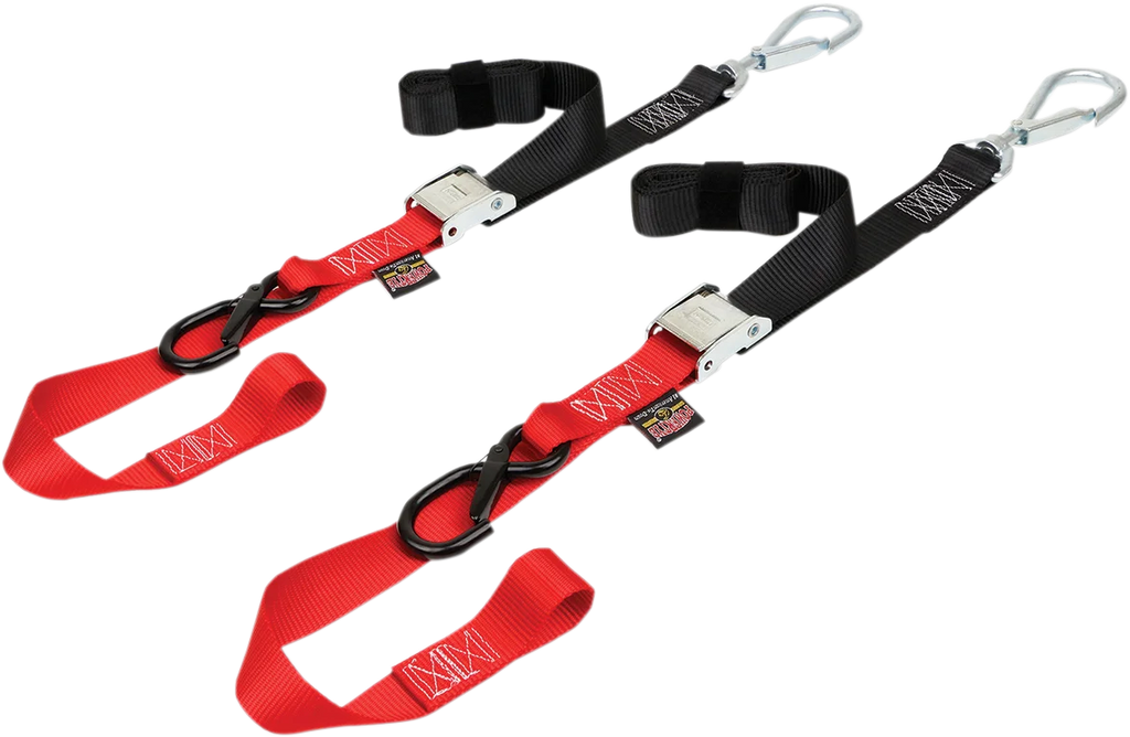 Powertye Cam Tie-Down - 1.5" - Black/Red 29621-SB - Main Product View