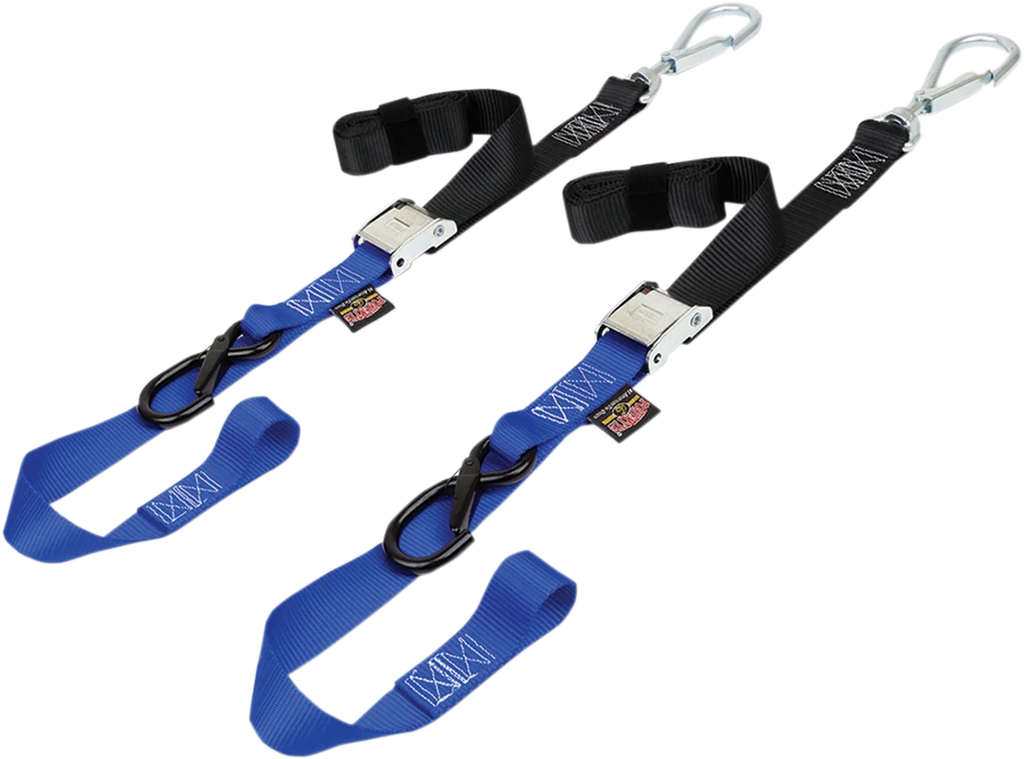 Powertye Cam Tie-Down - 1.5" - Black/Red 29621-SB - Side View