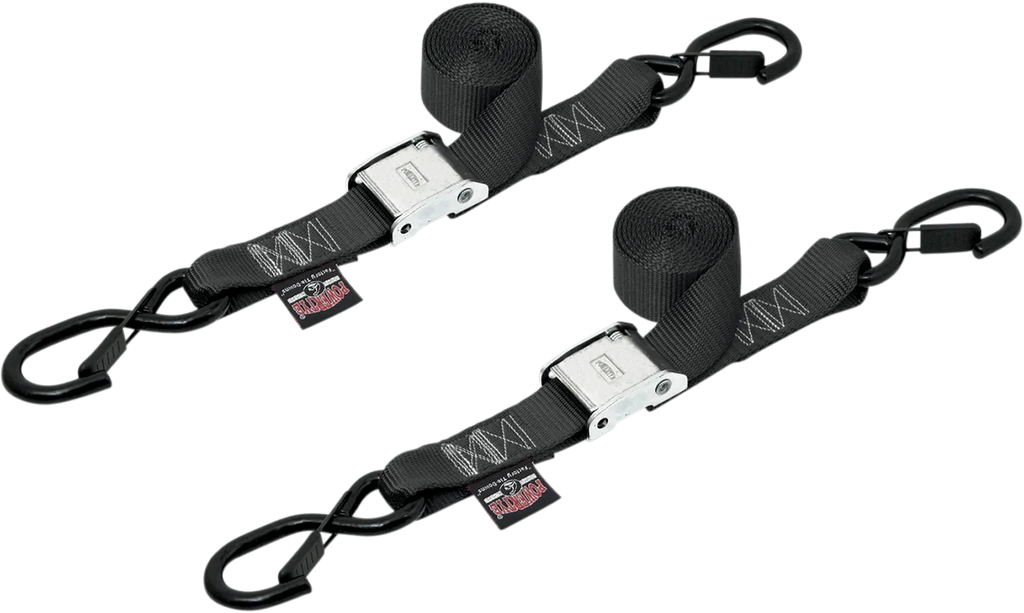 Powertye Cam Tie-Downs - 1-1/2" x 5-1/2' - Black 28622-S - Main Product View