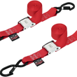 Load image into Gallery viewer, Powertye Cam Tie-Downs - 1-1/2" x 5-1/2' - Red 28621-S - Main Product View