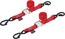 Load image into Gallery viewer, Powertye Cam Tie-Downs - 1-1/2" x 5-1/2' - Red 28621-S - Main Product View