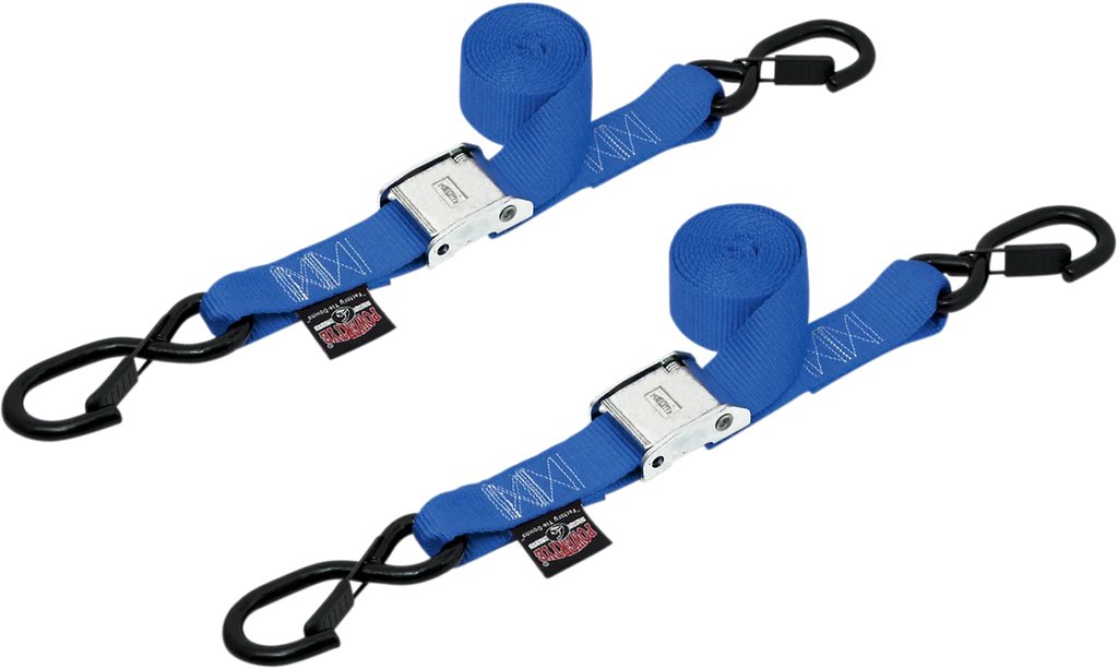 Powertye Cam Tie-Downs - 1-1/2" x 5-1/2' - Red 28623-S - Main Product View