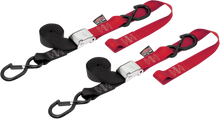 Load image into Gallery viewer, Powertye Cam Tie-Downs - 1-1/2" x 6-1/2' - Black/Red 29621-S - Main Product View