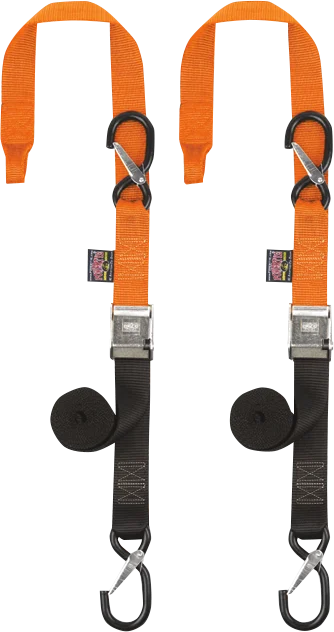 Powertye Cam Tie-Downs - 1-1/2" x 6-1/2' - Orange/Black 29629-S - Main Product View