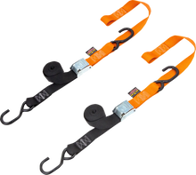 Load image into Gallery viewer, Powertye Cam Tie-Downs - 1-1/2" x 6-1/2' - Orange/Black 29629-S - Side View