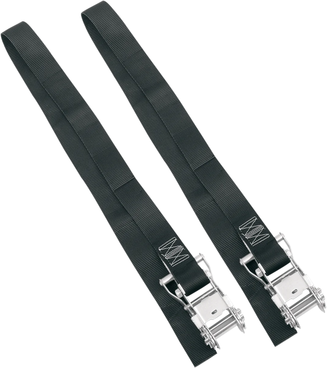 Powertye Endless Ratchet Tie-Downs - 1-1/2" x 8' - Black 30082 - Side View