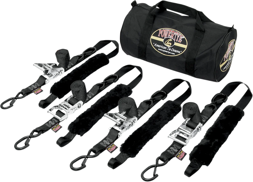 Powertye Fat Strap Trailer Kit - Black TRAILERKIT-82 - Main Product View