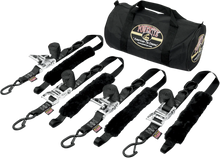 Load image into Gallery viewer, Powertye Fat Strap Trailer Kit - Black TRAILERKIT-82 - Main Product View
