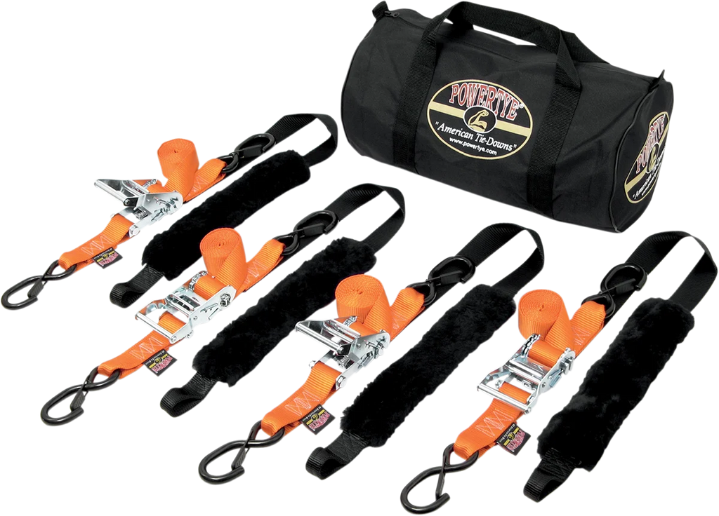 Powertye Fat Strap Trailer Kit - Black TRAILERKIT-82 - Side View