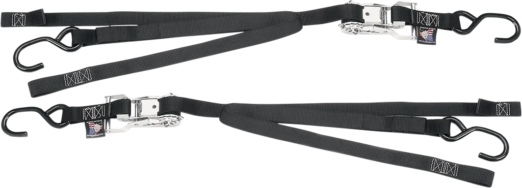 Powertye Ratchet Tie-Down - 1" x 6-1/2' - Black 33722 - Main Product View