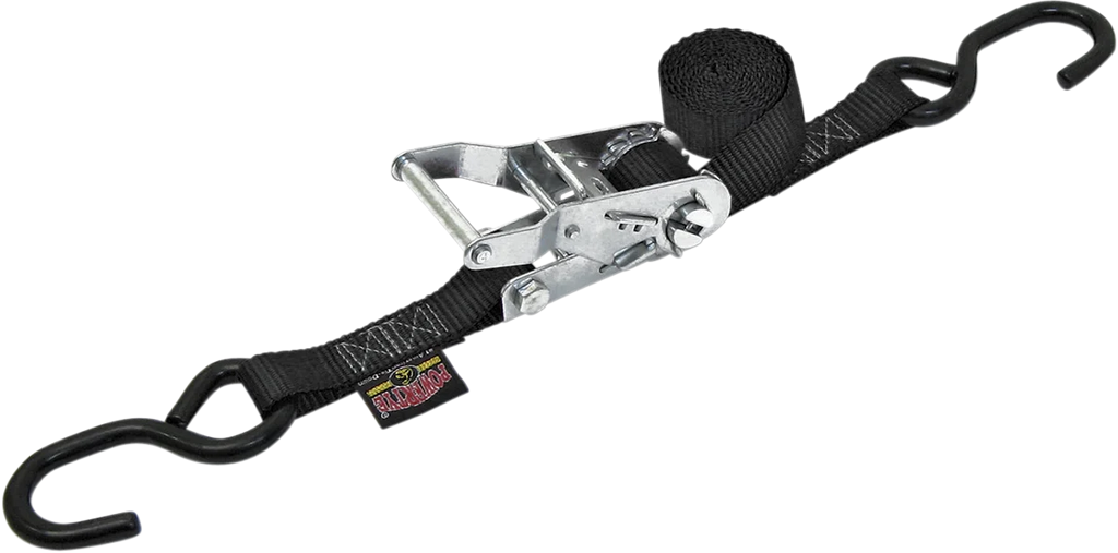 Powertye Ratchet Tie-Down 1" x 6' - Black 32072 - Main Product View