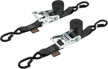 Load image into Gallery viewer, Powertye Ratchet Tie-Downs - 1-1/2" x 6-1/2' - Black 30572-S - Main Product View