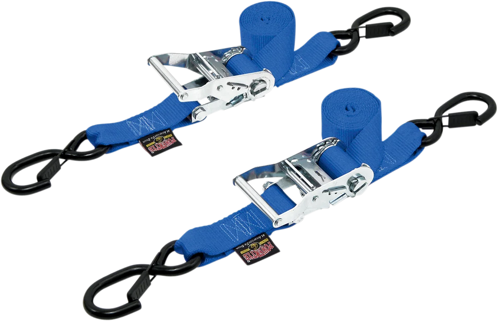 Powertye Ratchet Tie-Downs - 1-1/2" x 6-1/2' - Blue 30573-S - Main Product View