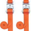 Load image into Gallery viewer, Powertye Ratchet Tie-Downs - 1-1/2" x 6-1/2' - Orange 30579-S - Main Product View