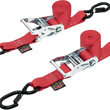 Load image into Gallery viewer, Powertye Ratchet Tie-Downs - 1-1/2" x 6-1/2' - Red 30571-S - Main Product View