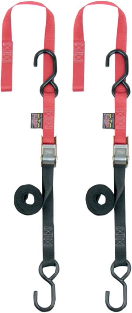 Powertye Soft-Tye Tie-Downs - 1" x 5-1/2' - Red 23621 - Main Product View