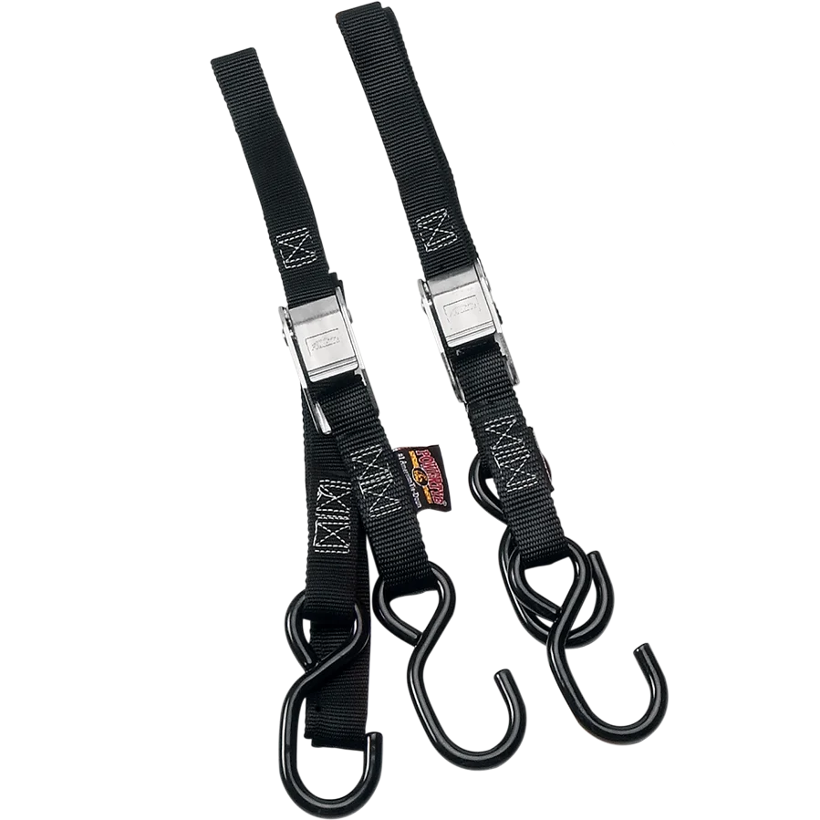 Powertye Standard Tie-Downs - 1" x 5-1/2' - Black 22262 - Main Product View