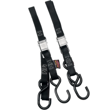 Load image into Gallery viewer, Powertye Standard Tie-Downs - 1" x 5-1/2' - Black 22262 - Main Product View