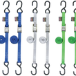 Load image into Gallery viewer, Powertye Standard Tie-Downs - 1" x 5-1/2' - Silver 22264 - Side View