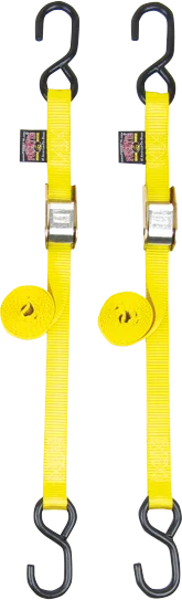 Powertye Standard Tie-Downs - 1" x 5-1/2' - Yellow 22268 - Main Product View