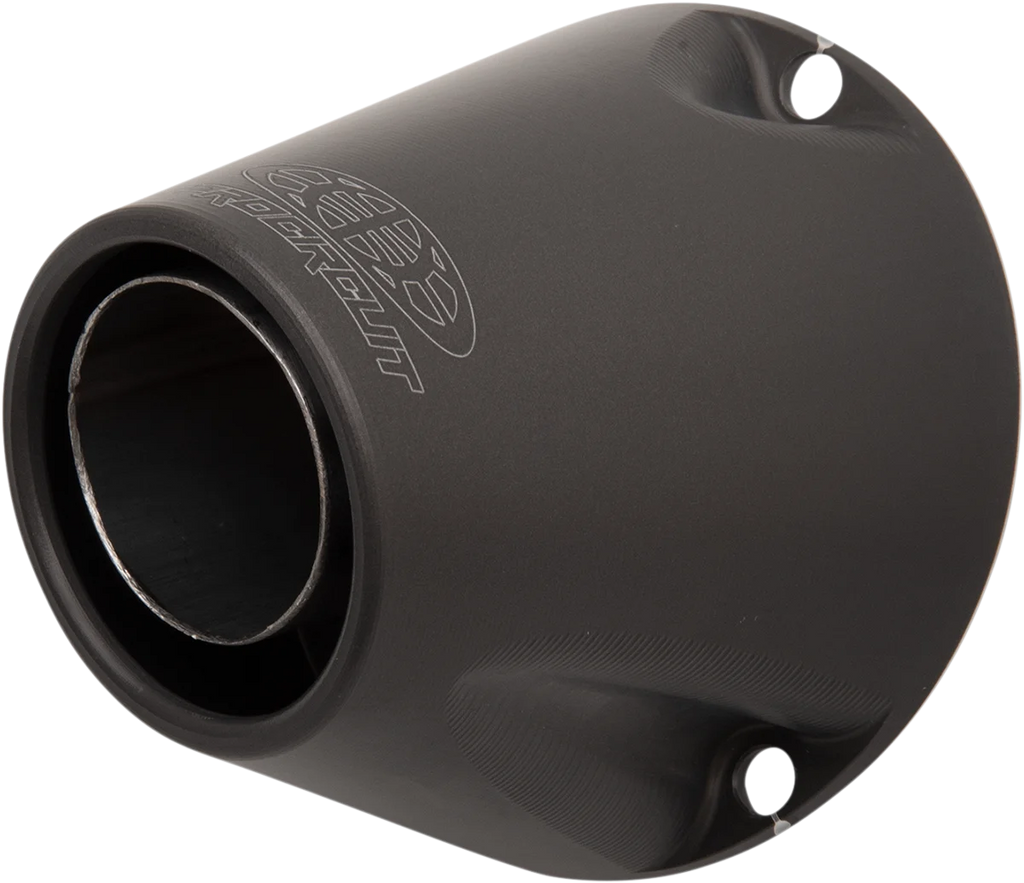 Pro Circuit 4" Quiet End Cap - Billet - 1-1/2" PC4001-0007 - Side View