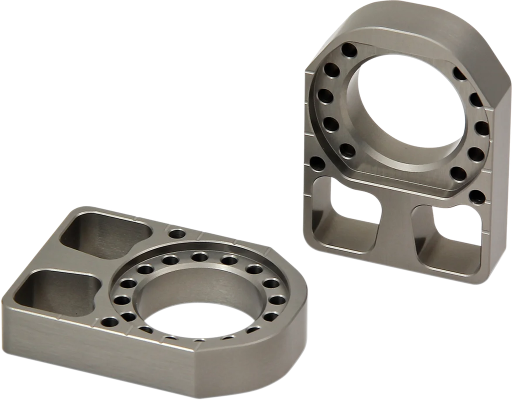 Pro Circuit Axle Blocks - Natural - KX 250F/450F KAB17 - Main Product View