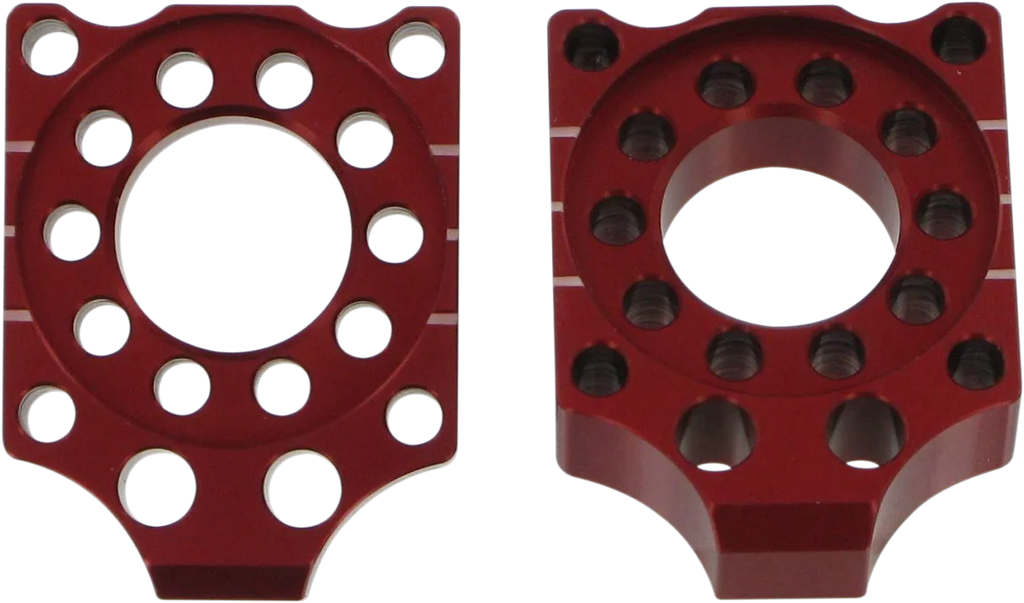 Pro Circuit Axle Blocks - Red - CRF 150R HAB07 - Main Product View