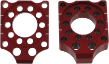 Load image into Gallery viewer, Pro Circuit Axle Blocks - Red - CRF 150R HAB07 - Main Product View