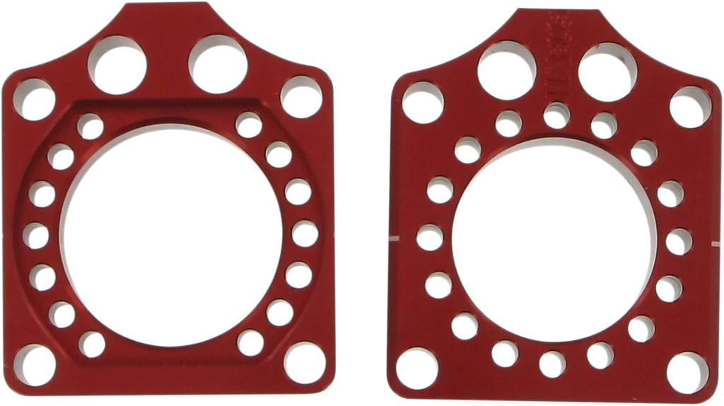 Pro Circuit Axle Blocks - Red - Honda HAB09 - Main Product View