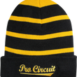 Load image into Gallery viewer, Pro Circuit Beanie - Charcoal/Black/Gray 68100 - Side View