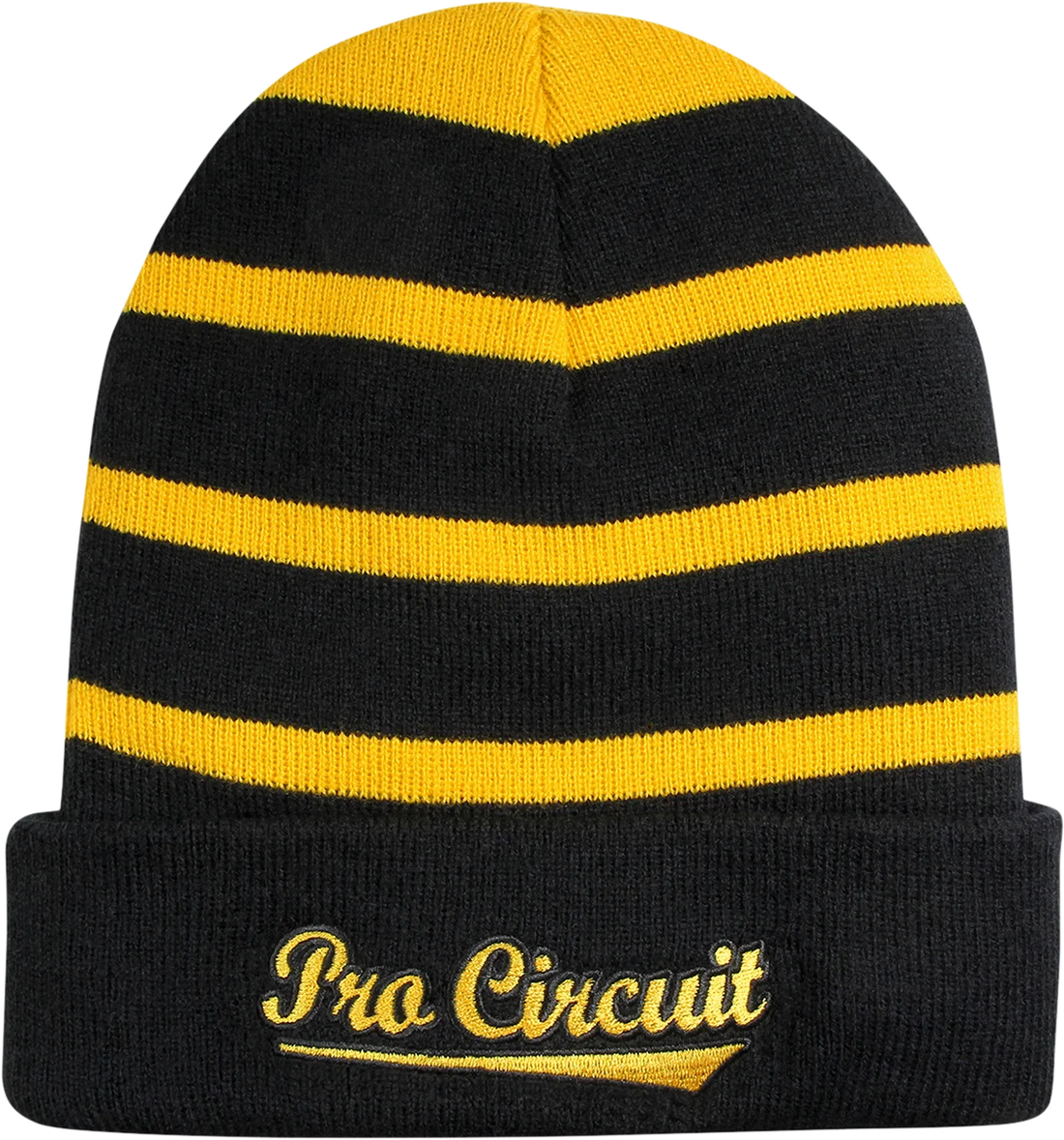 Pro Circuit Beanie - Charcoal/Black/Gray 68100 - Side View