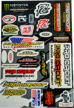 Load image into Gallery viewer, Pro Circuit Deluxe Decal Sheet DC22DLX - Main Product View
