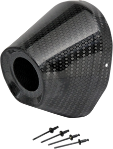 Pro Circuit End Cap - Carbon Fiber - Ti-5/Ti-6 PC4022-0003 - Main Product View