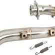 Load image into Gallery viewer, Pro Circuit Head Pipe - Stainless Steel 4Y03450H - Side View