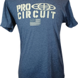 Load image into Gallery viewer, Pro Circuit Logo Flag T-Shirt - Heather Navy - Medium - Main Product View