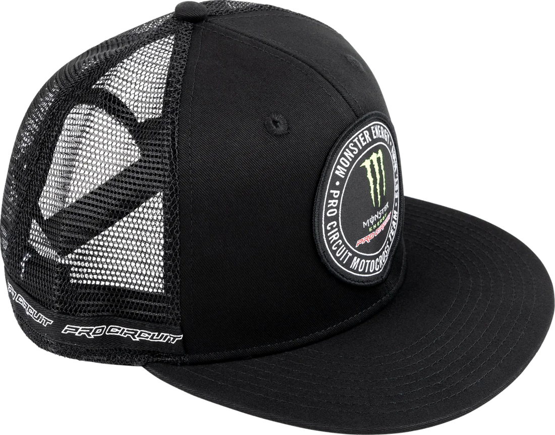 Pro Circuit Patch Snapback Hat - Black 6711167125 - Installation View
