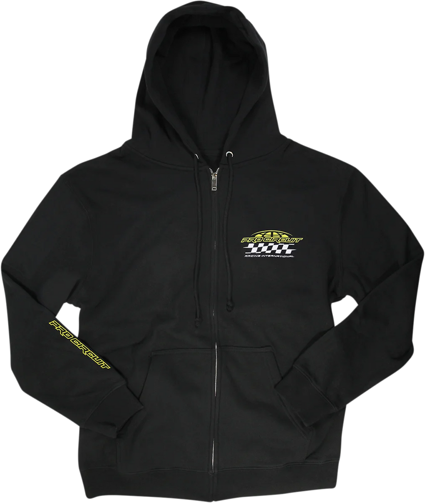 Pro Circuit Racer Zip Hoodie - Black - 2XL 6511920-050 - Main Product View